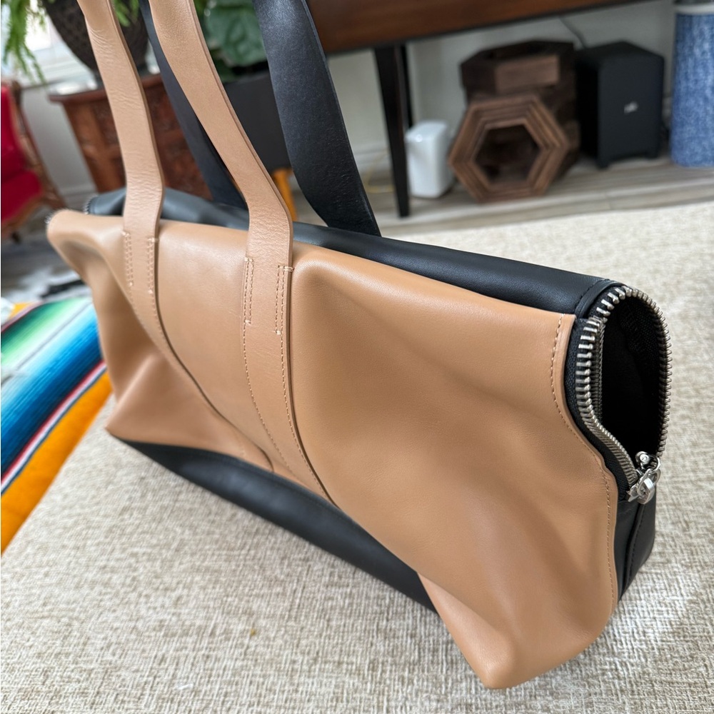 3.1 Phillip Lim Tan and Black Leather Tote